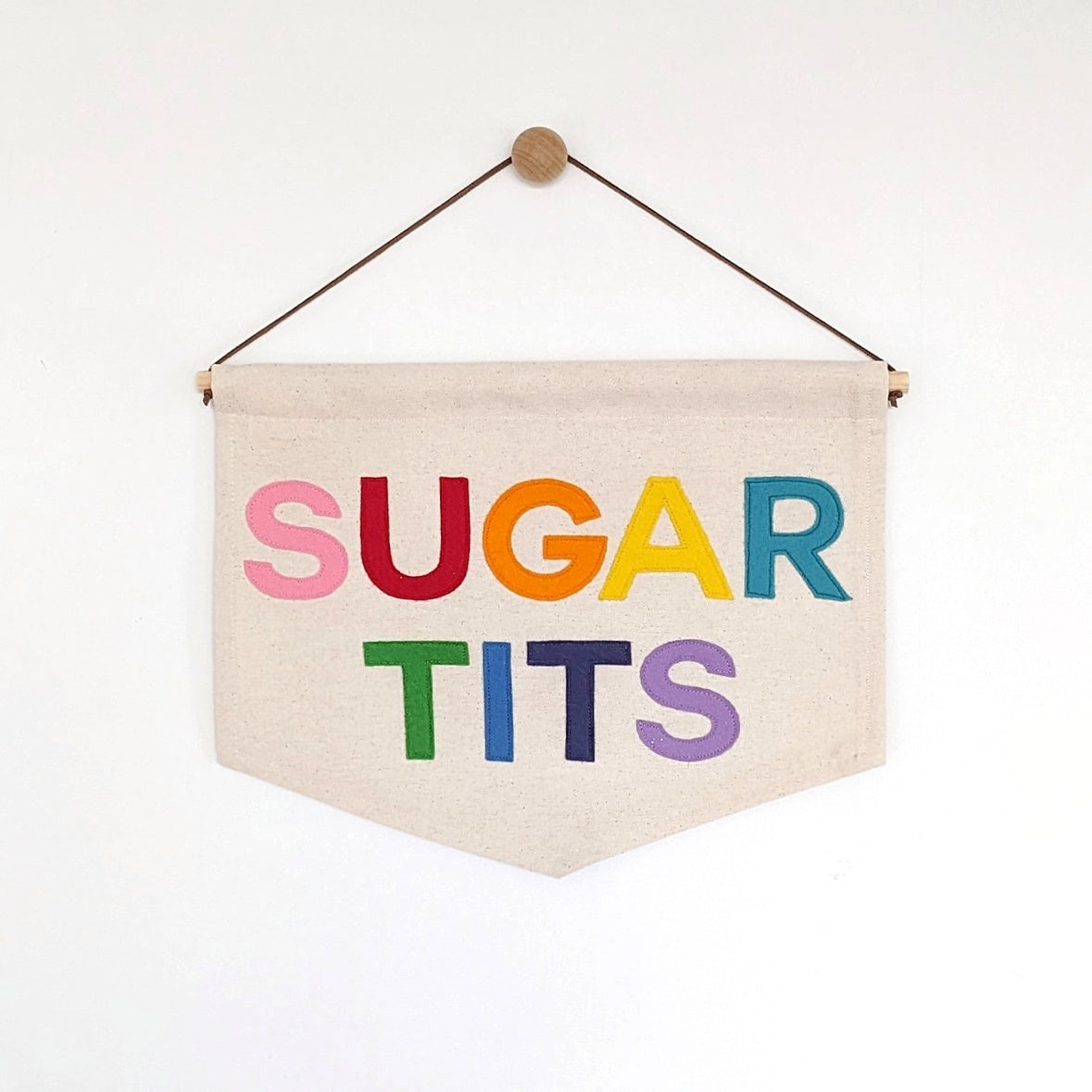 Sugar Tits wall hanging