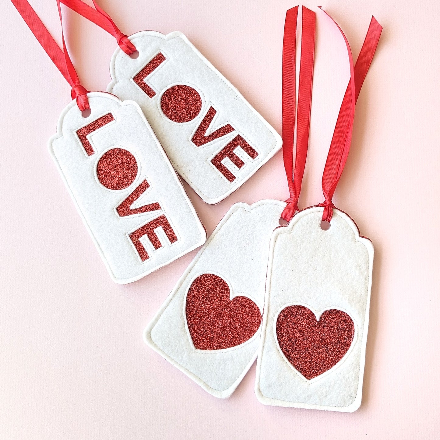 Reusable LOVE and ❤️ gift tags