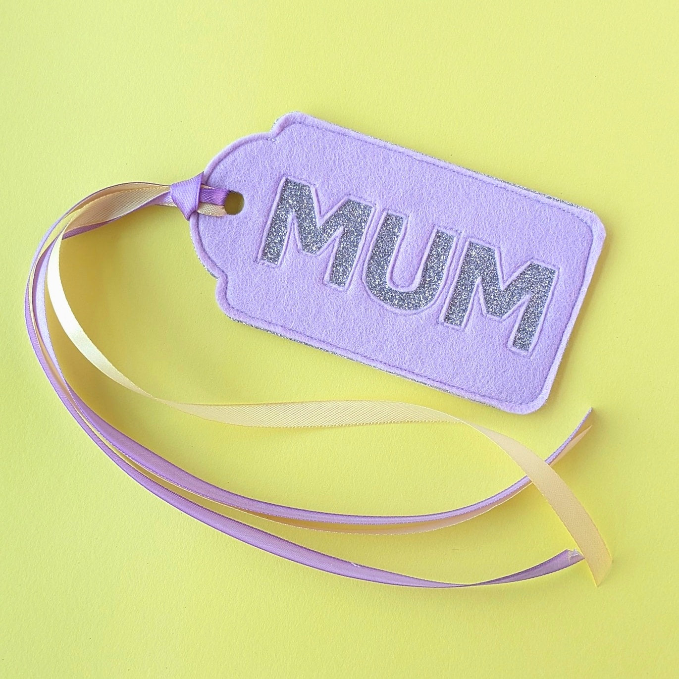 Reusable MUM gift tags