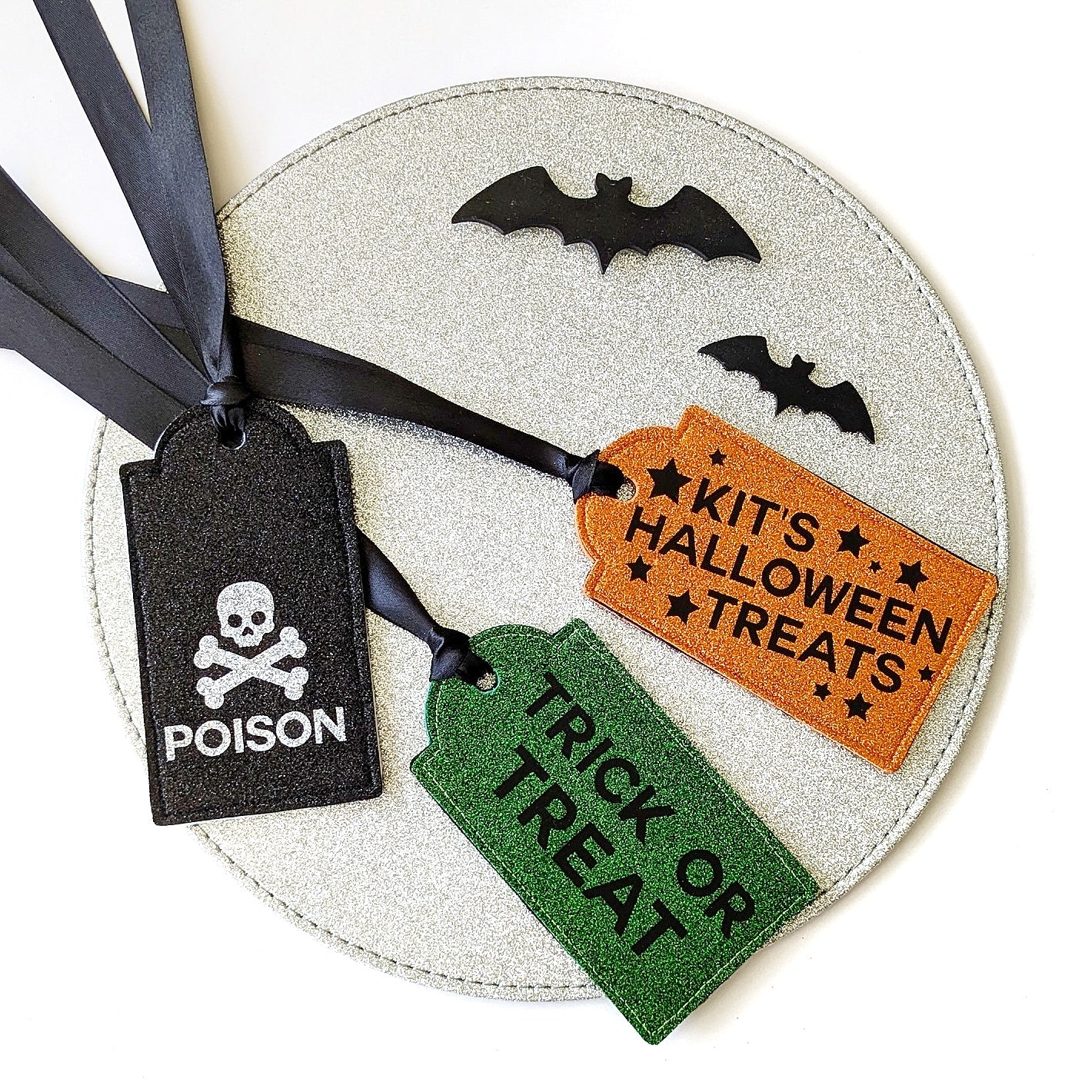 Halloween labels and tags