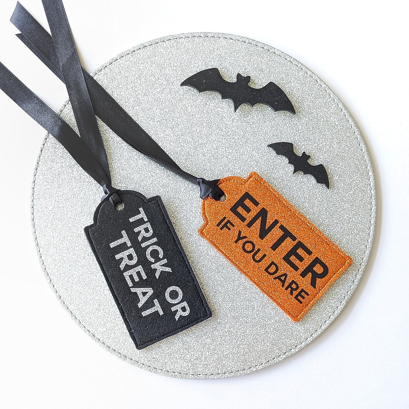 Halloween drink labels and tags