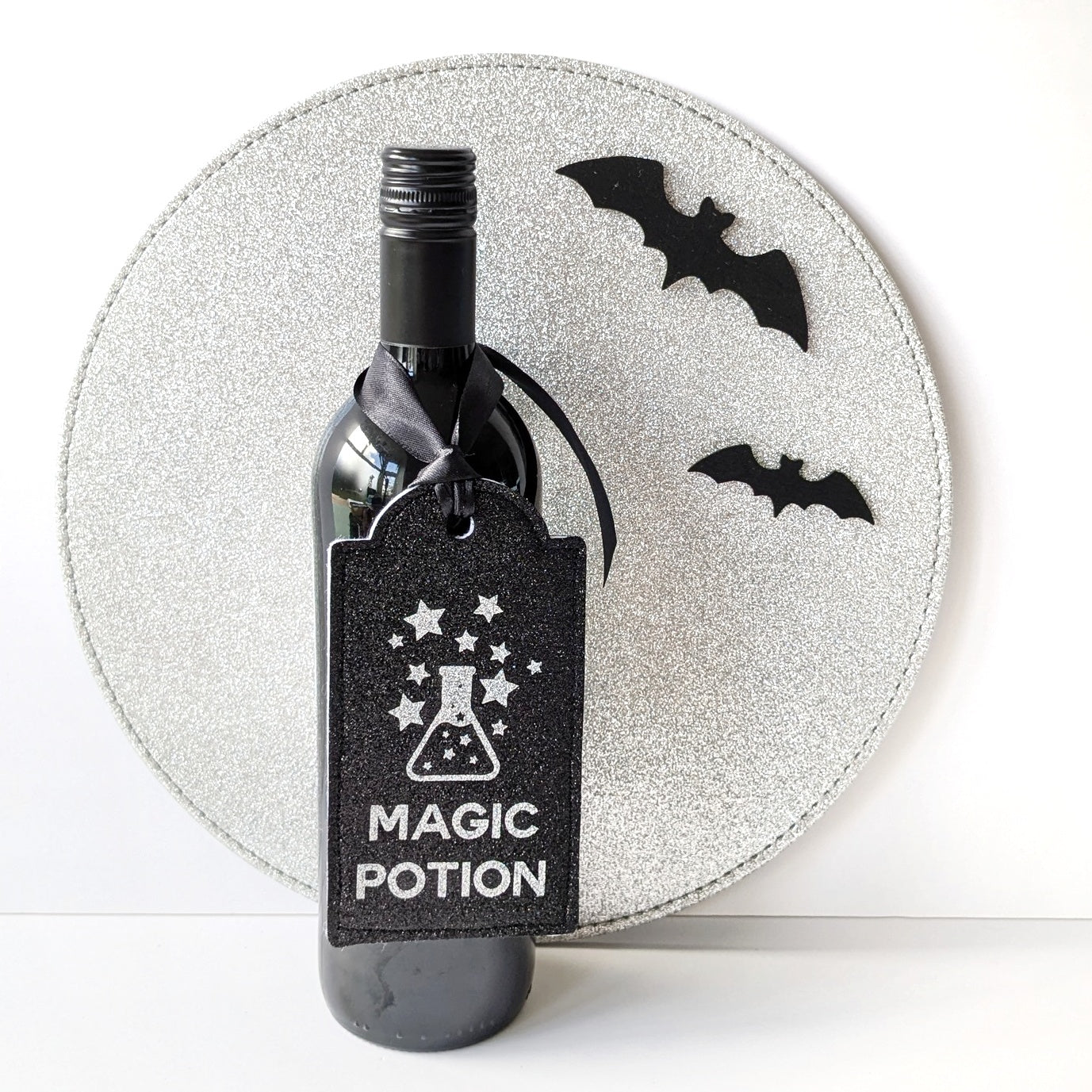 Halloween drink labels and tags