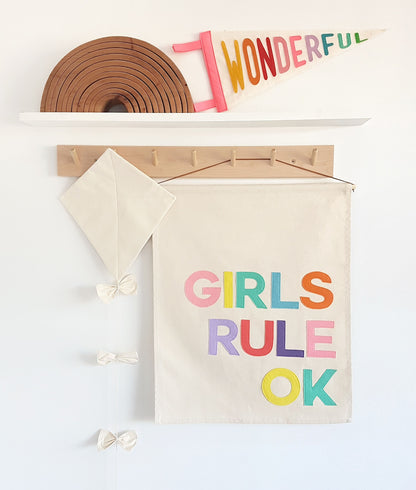 Girls Rule OK banner