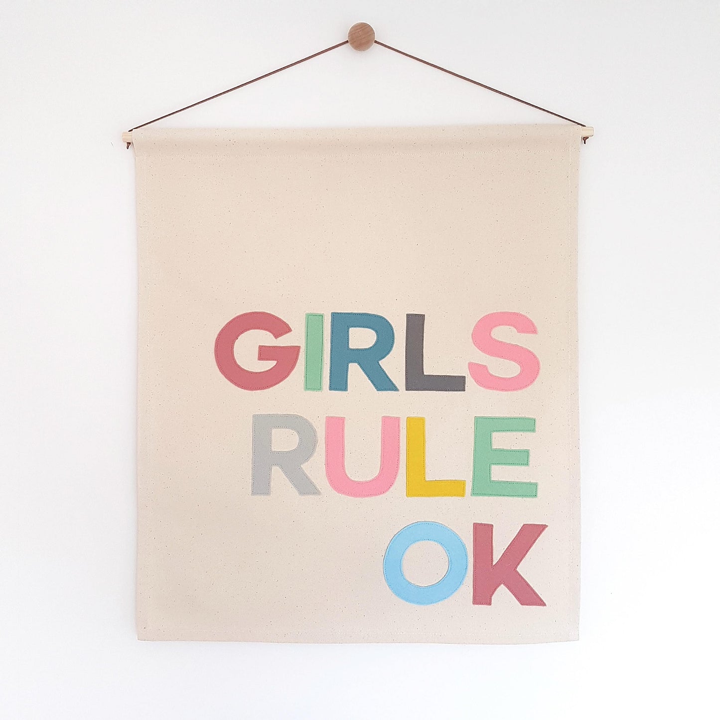 Girls Rule OK banner