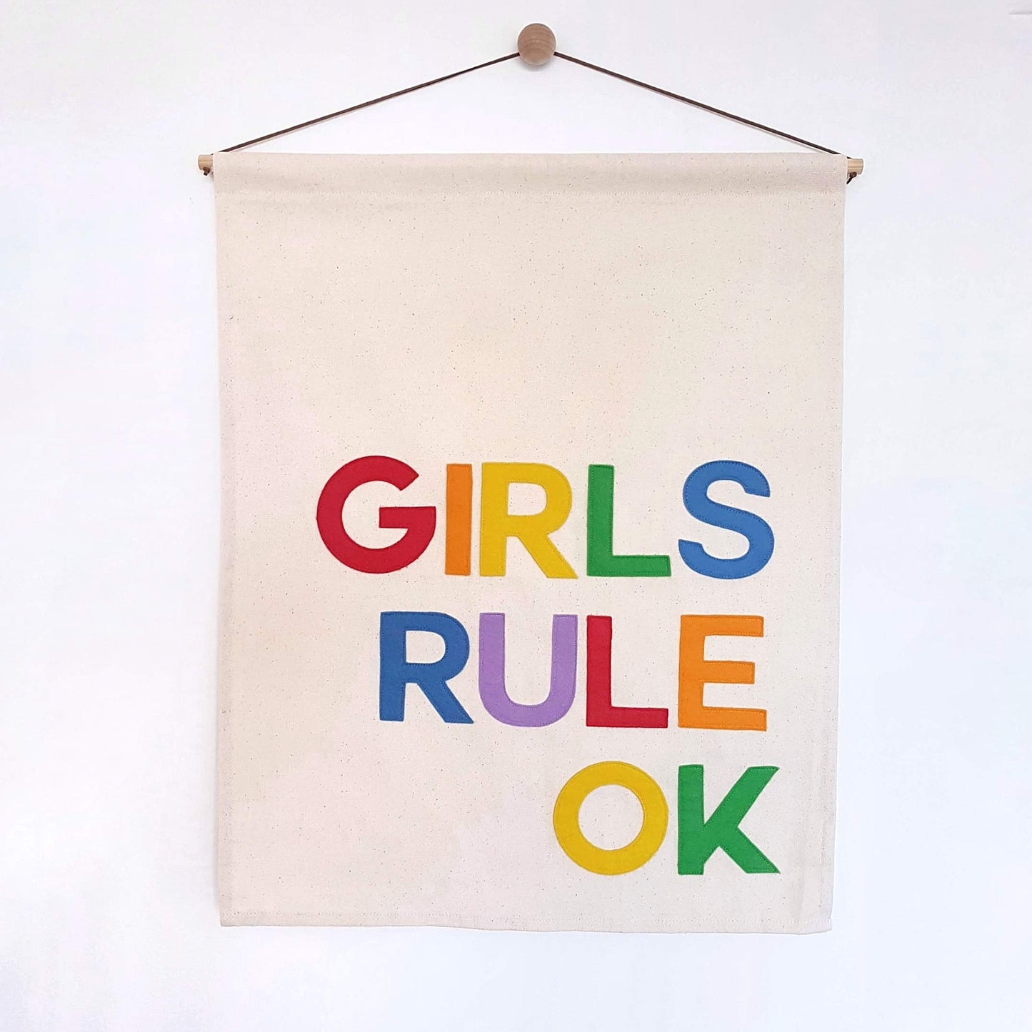 Girls Rule OK banner