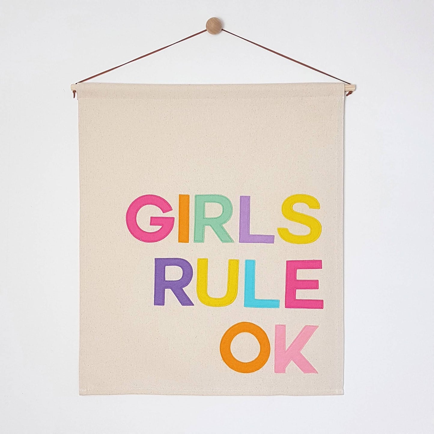 Girls Rule OK banner