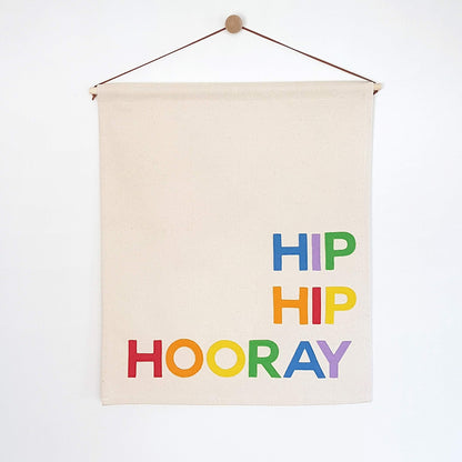 Hip Hip Hooray banner