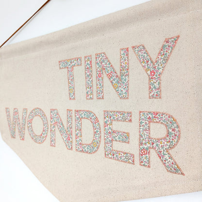 Tiny Wonder wall hanging