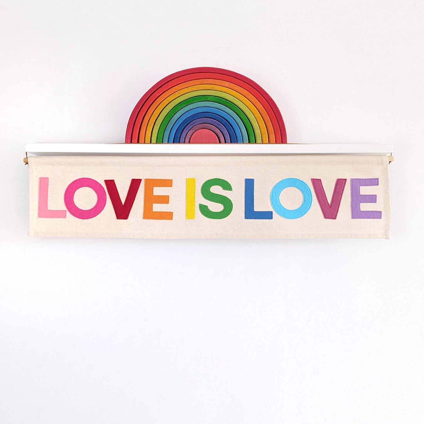 Love is Love banner, wall hanging