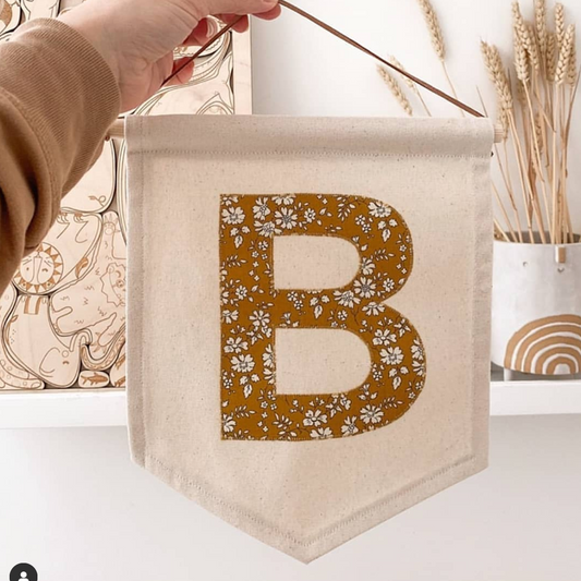 Single letter/Initial wall hanging - Mini