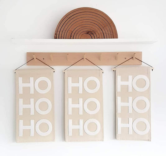 Ho Ho Ho Christmas banner