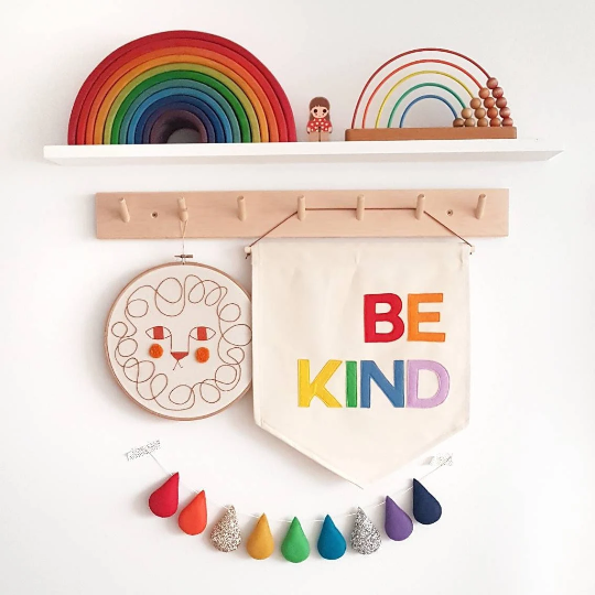 Be Kind wall hanging