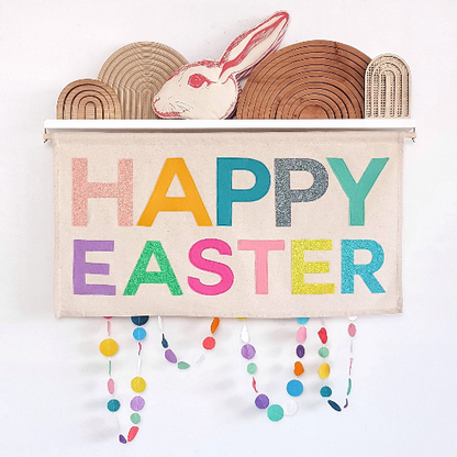 Happy Easter wall hanging