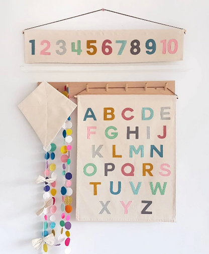 1-10 number & wall hanging banner bundle