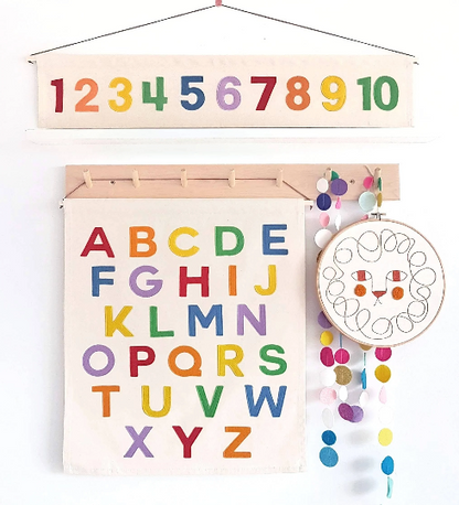 1-10 number & wall hanging banner bundle