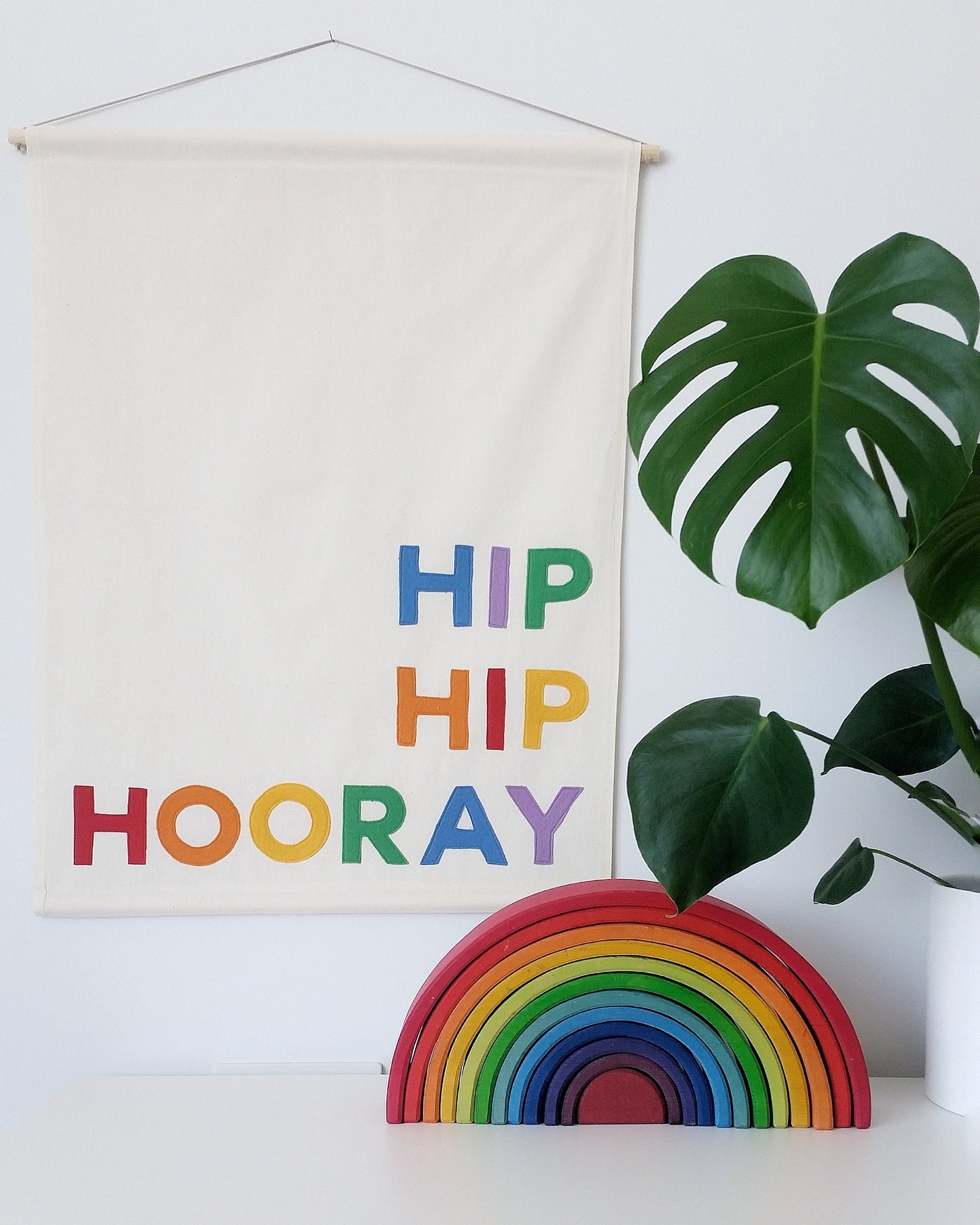 Hip Hip Hooray banner