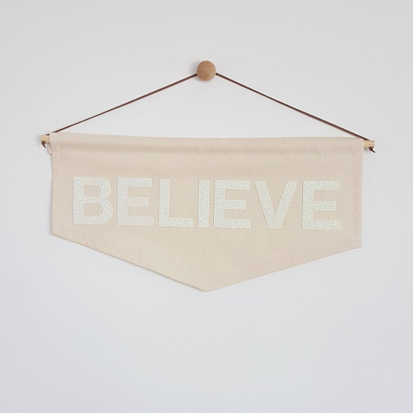 Believe Christmas banner